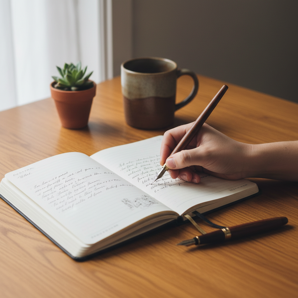 Journal Prompts lifestyle shot